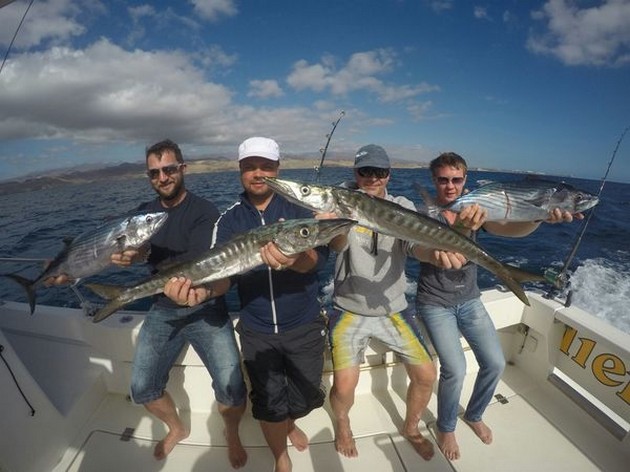 Goede start met veel Atlantische Bonito en een Nieuwe Recordvis Cavalier & Blue Marlin Sport Fishing Gran Canaria