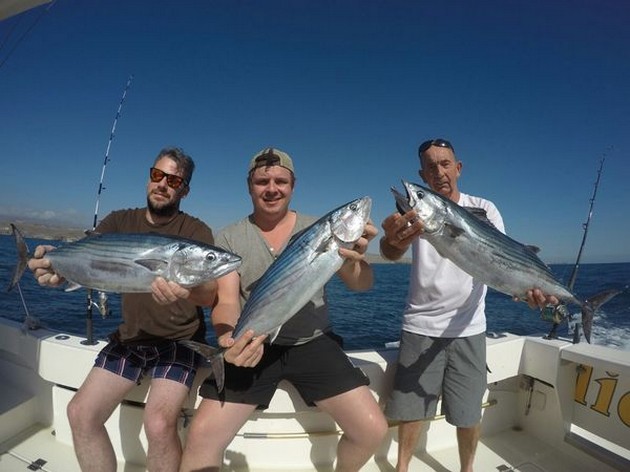 Happy anglers - Satisfied fishermen on the boat Cavalier Cavalier & Blue Marlin Sport Fishing Gran Canaria