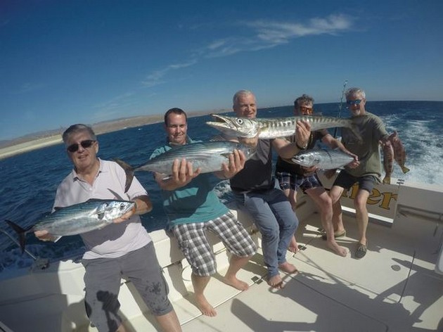 Congratulations - The winning team on the Cavalier Cavalier & Blue Marlin Sport Fishing Gran Canaria