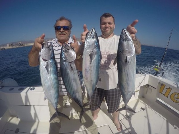 Atlantic Bonito - Robin and Sali Hasenof from Sweden Cavalier & Blue Marlin Sport Fishing Gran Canaria