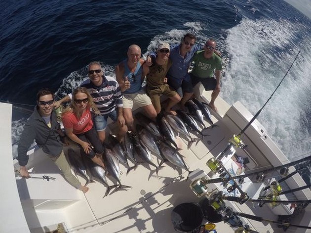 14 Albacores - Cavalier caught  14 Albacores Cavalier & Blue Marlin Sport Fishing Gran Canaria
