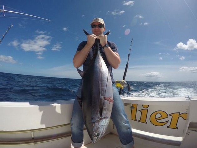 Mooie vangst voor Fred Gromann Cavalier & Blue Marlin Sport Fishing Gran Canaria