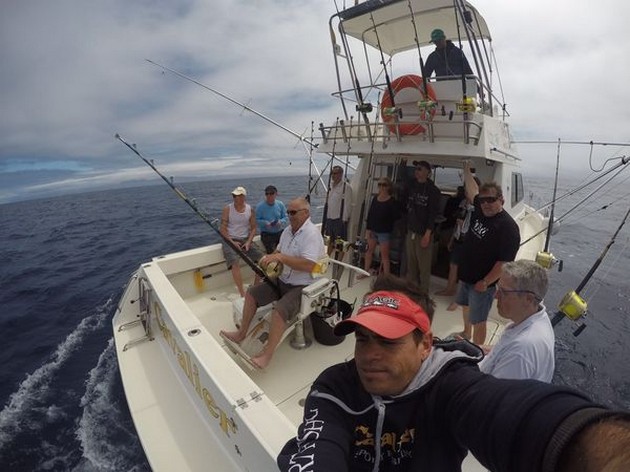 The fight - Cees Pipping on the Cavalier Cavalier & Blue Marlin Sport Fishing Gran Canaria