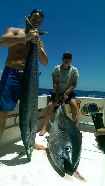 Well done - Big Eye Tuna and Wahoo Cavalier & Blue Marlin Sport Fishing Gran Canaria