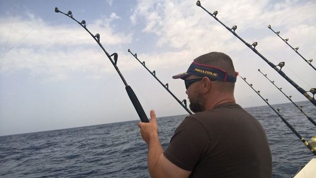 Hooked up Cavalier & Blue Marlin Sport Fishing Gran Canaria