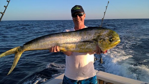 Dorado caught by Kaarlo Salkunen Cavalier & Blue Marlin Sport Fishing Gran Canaria