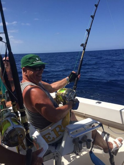 Hooked up Cavalier & Blue Marlin Sport Fishing Gran Canaria