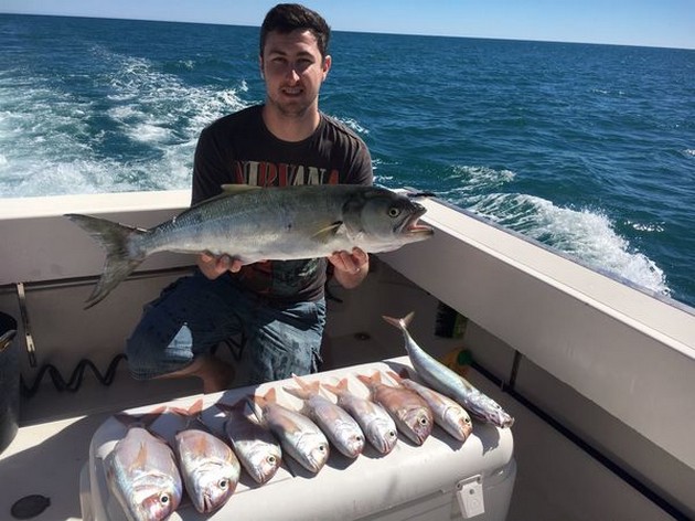 Mooie vangst voor Paul Millar uit het Verenigd Koninkrijk Cavalier & Blue Marlin Sport Fishing Gran Canaria