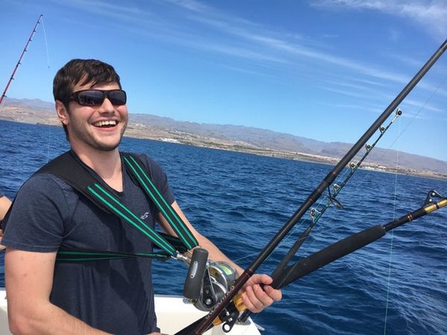 Hooked up Cavalier & Blue Marlin Sport Fishing Gran Canaria