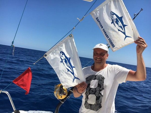 Congratulations, well done ! Pascal Wetsels from Holland Cavalier & Blue Marlin Sport Fishing Gran Canaria