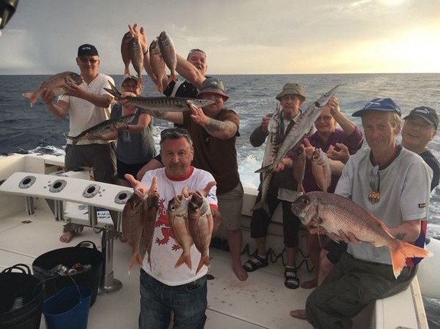 Bottem fishing trip with amberjacks, snappers, barracuda.....etc Cavalier & Blue Marlin Sport Fishing Gran Canaria
