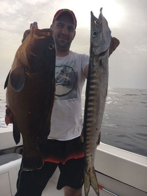 Nice Catch - Grouper & Barracuda Cavalier & Blue Marlin Sport Fishing Gran Canaria