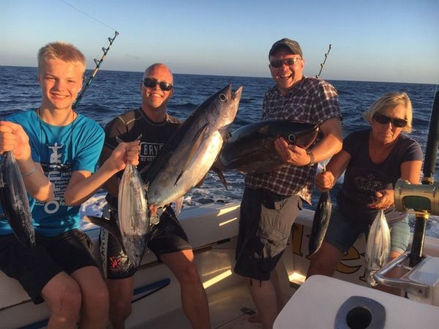 240 kg Blue Marlin & 2 Albacores Cavalier & Blue Marlin Sport Fishing Gran Canaria