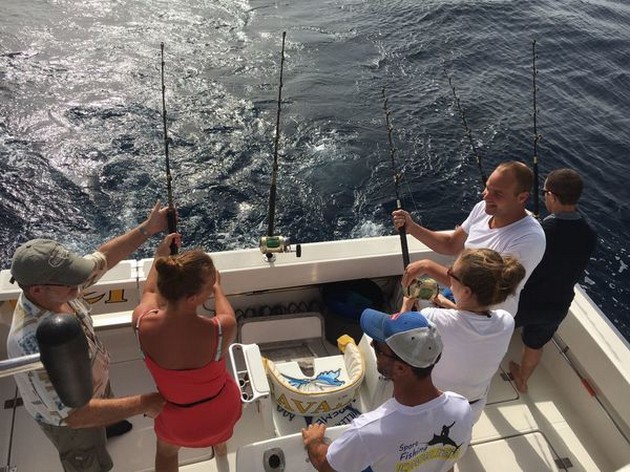 Hooked up Cavalier & Blue Marlin Sport Fishing Gran Canaria