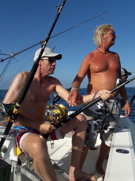 Hooked up Cavalier & Blue Marlin Sport Fishing Gran Canaria