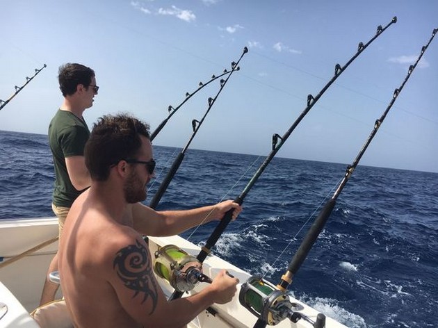 Hooked up Cavalier & Blue Marlin Sport Fishing Gran Canaria