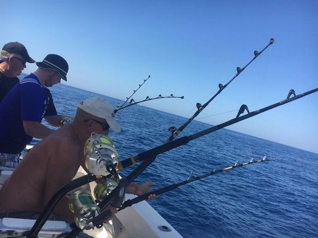 Hooked up Cavalier & Blue Marlin Sport Fishing Gran Canaria