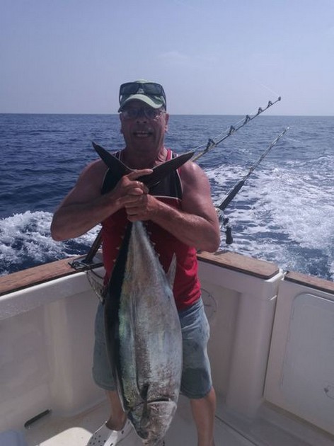 Albacore Tuna caught by Peter Heineken Cavalier & Blue Marlin Sport Fishing Gran Canaria