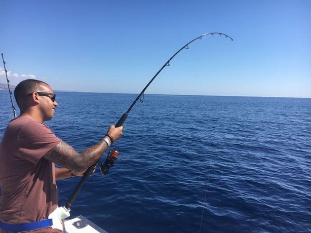 Hooked up Cavalier & Blue Marlin Sport Fishing Gran Canaria