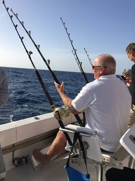 Hooked Up - Cees Pipping fighting a Tuna Cavalier & Blue Marlin Sport Fishing Gran Canaria