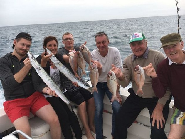 Nöjda fångster Cavalier & Blue Marlin Sport Fishing Gran Canaria