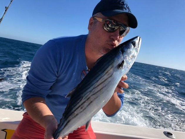 North Atlantic Bonito - Nice catch on the boat Cavalier Cavalier & Blue Marlin Sport Fishing Gran Canaria