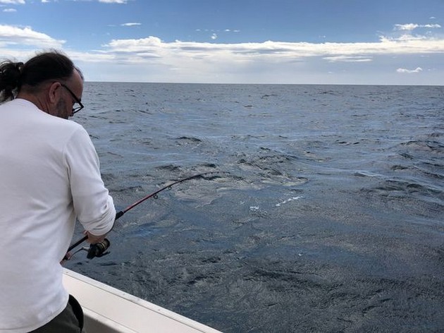 Hooked Up - Happy Anglers on the boat Cavalier Cavalier & Blue Marlin Sport Fishing Gran Canaria