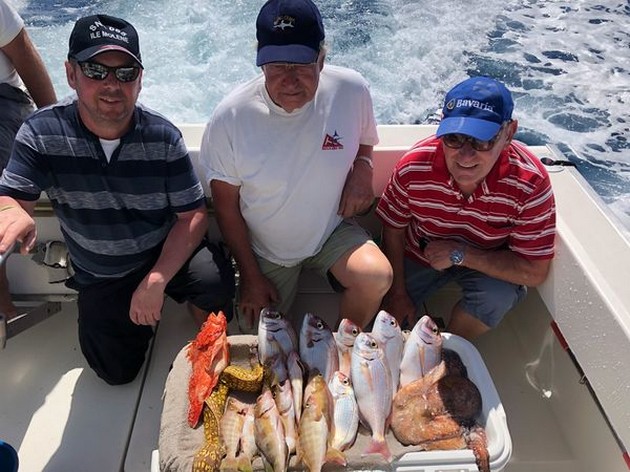 Satisfied Anglers - Satisfied anglers on board of the Cavalier Cavalier & Blue Marlin Sport Fishing Gran Canaria