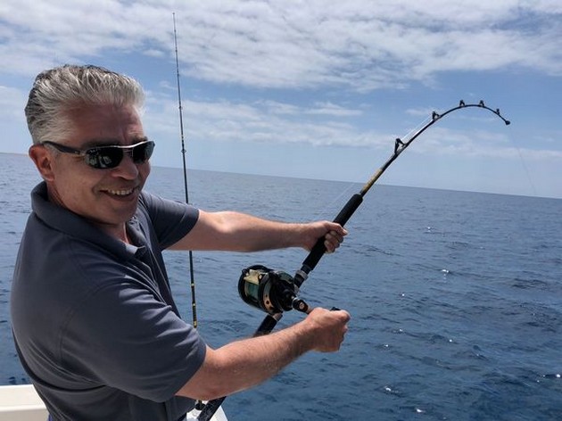 Hooked up Cavalier & Blue Marlin Sport Fishing Gran Canaria