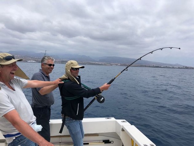 Hooked up Cavalier & Blue Marlin Sport Fishing Gran Canaria