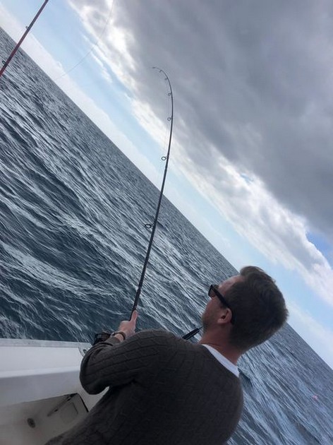 Hooked up Cavalier & Blue Marlin Sport Fishing Gran Canaria