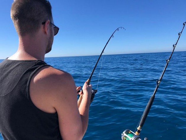 Hooked up Cavalier & Blue Marlin Sport Fishing Gran Canaria