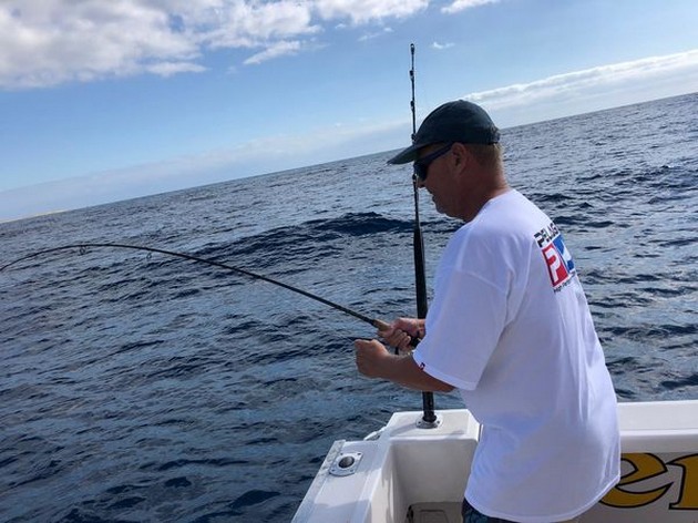 Hooked up Cavalier & Blue Marlin Sport Fishing Gran Canaria