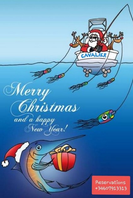 Happy Christmas Cavalier & Blue Marlin Sport Fishing Gran Canaria