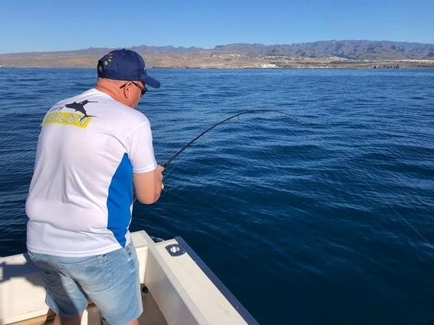Hooked up Cavalier & Blue Marlin Sport Fishing Gran Canaria