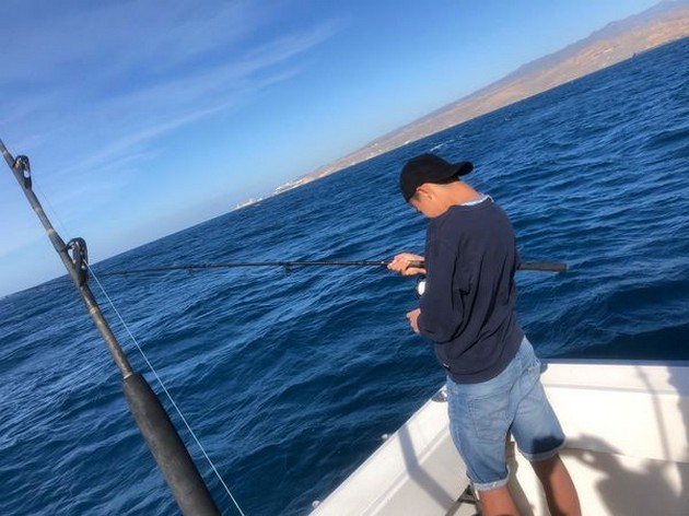 Hooked up Cavalier & Blue Marlin Sport Fishing Gran Canaria