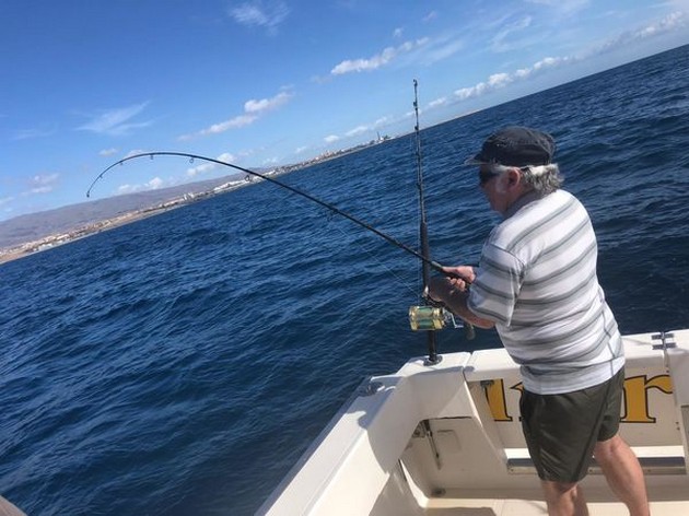 Hooked up Cavalier & Blue Marlin Sport Fishing Gran Canaria