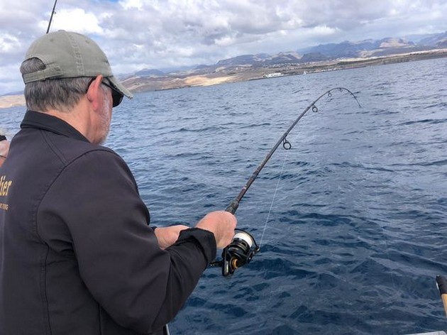 Hooked up Cavalier & Blue Marlin Sport Fishing Gran Canaria