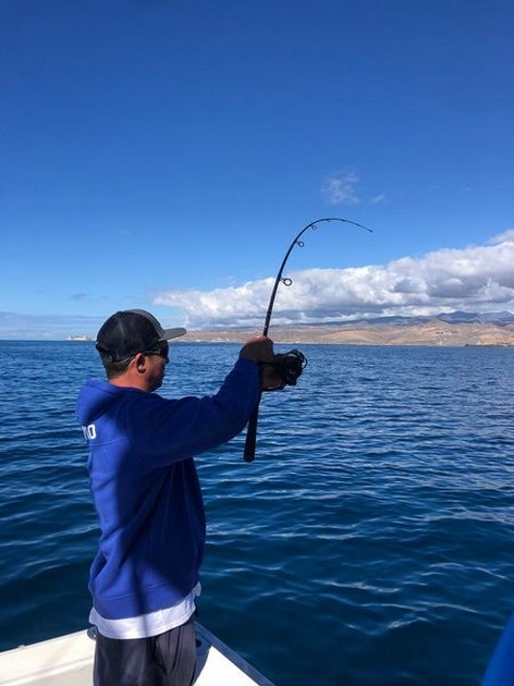 Hooked up Cavalier & Blue Marlin Sport Fishing Gran Canaria