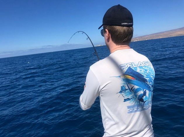 Hooked up Cavalier & Blue Marlin Sport Fishing Gran Canaria
