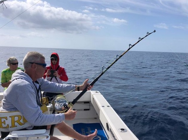 Hooked up Cavalier & Blue Marlin Sport Fishing Gran Canaria