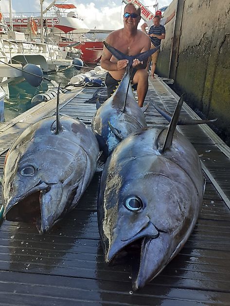 3 atún patudo - Cavalier & Blue Marlin Sport Fishing Gran Canaria