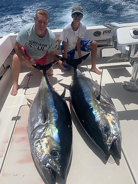 Y de nuevo 2 atún patudo - Cavalier & Blue Marlin Sport Fishing Gran Canaria