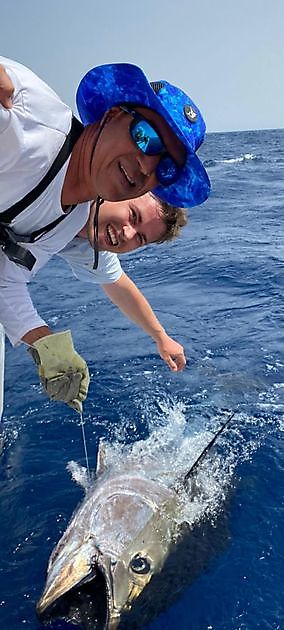 650lb Bluefin Tuna Released - Cavalier & Blue Marlin Sport Fishing Gran Canaria