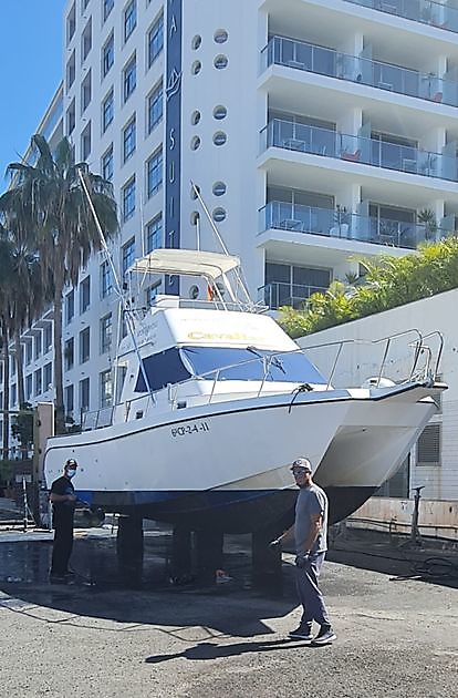 Cavalier en cale sèche - Cavalier & Blue Marlin Sport Fishing Gran Canaria