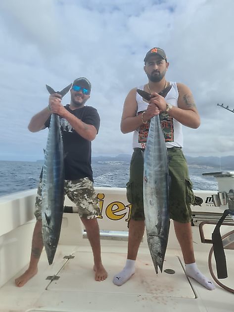2/2 Wahoo - 1/2 Blauwvin tonijn - Cavalier & Blue Marlin Sport Fishing Gran Canaria