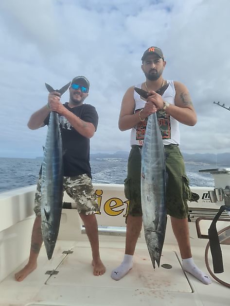 2/2 Wahoo - 1/2 tonno rosso - Cavalier & Blue Marlin Sport Fishing Gran Canaria
