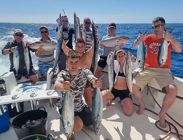 ¡Explosión de barracudas! - Pesca Deportiva Cavalier & Blue Marlin Gran Canaria