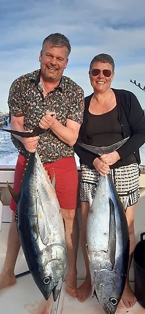 1st Grootoog tonijn van 2022 - Cavalier & Blue Marlin Sport Fishing Gran Canaria