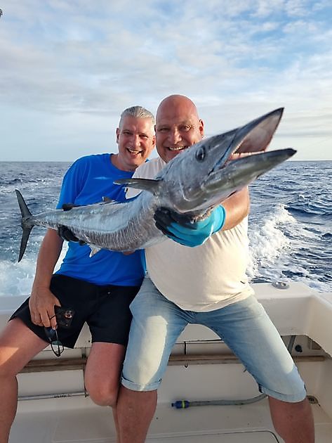 Goed gedaan jongens, Wahoo! - Cavalier & Blue Marlin Sport Fishing Gran Canaria